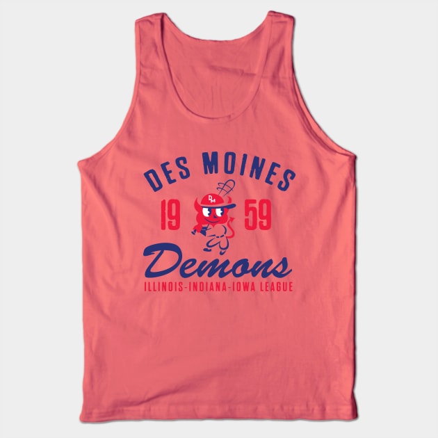 Des Moines Demons Tank Top by MindsparkCreative